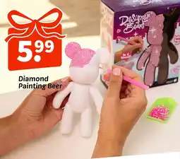 Wibra Diamond Painting Bear aanbieding