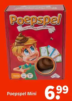 Wibra Poepspel Mini aanbieding
