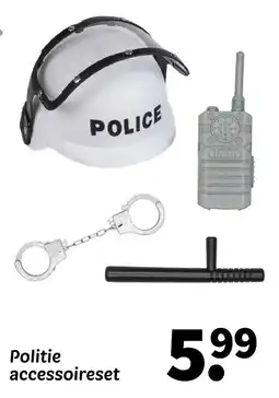 Wibra Politie accessoireset aanbieding