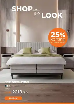 TotaalBED Boxspring Avion aanbieding