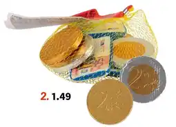 Wibra Chocolade munten en biljetten aanbieding