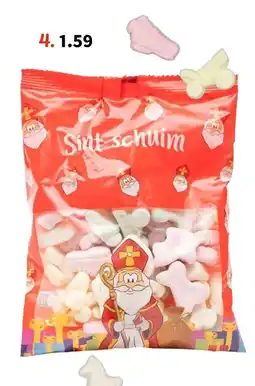 Wibra Sint schuimpjes aanbieding