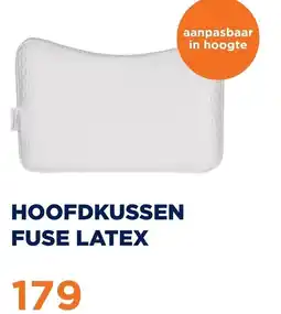 TotaalBED fuse latex hoofdkussen aanbieding