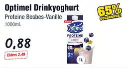Budget Food Optimel Drinkyoghurt aanbieding