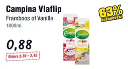 Budget Food Campina Vlaflip aanbieding