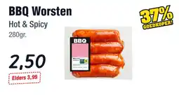 Budget Food BBQ Worsten aanbieding