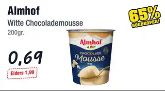 Budget Food Almhof Witte Chocolademousse aanbieding