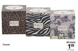 Zeeman Zeeman beauty soft tissues aanbieding