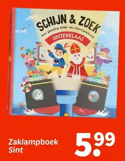 Wibra Zaklampboek Sint aanbieding