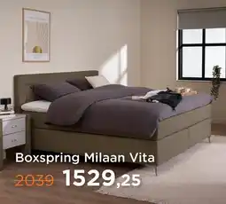 TotaalBED Boxspring Milaan Vita aanbieding