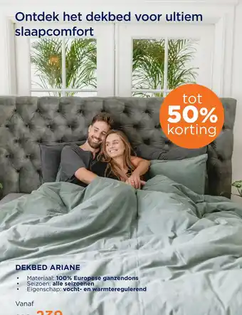 TotaalBED DEKBED ARIANE aanbieding