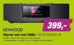 EP Kenwood stereo set met DAB+ CR-ST700SCD-B aanbieding