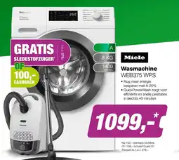 EP Miele Wasmachine WEB375 WPS aanbieding