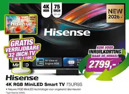 EP Hisense 4K RGB MiniLED Smart TV 75UR9S aanbieding