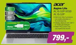 EP acer Aspire Lite AL16-53P-503B AL16-53P aanbieding