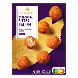 Albert Heijn AH Excellent Carbonara bitterballen aanbieding