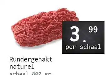 Naanhof Rundergehakt naturel 800 gram aanbieding