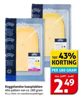 Hoogvliet Alle Koggelandse kaasplakken aanbieding