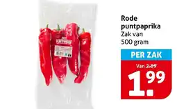 Hoogvliet Rode punt paprika aanbieding