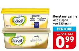 Hoogvliet Alle Becel margarine aanbieding