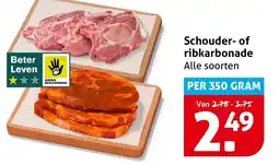Hoogvliet Alle schouder- of ribkarbonade aanbieding