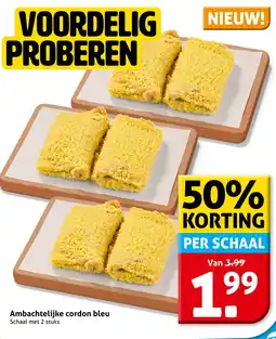 Hoogvliet Ambachtelijke cordon bleu aanbieding
