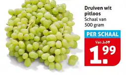 Hoogvliet Druiven wit pitloos aanbieding
