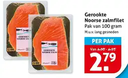 Hoogvliet Gerookte Noorse zalmfilet aanbieding