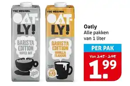Hoogvliet Alle Oatly aanbieding