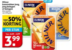 Hoogvliet Alle Milner kaasstukken jong, jong belegen of belegen aanbieding
