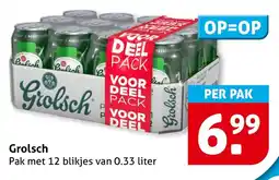 Hoogvliet Grolsch aanbieding