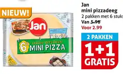 Hoogvliet Jan mini pizzadeeg aanbieding