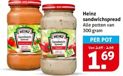 Hoogvliet Alle Heinz sandwichspread aanbieding