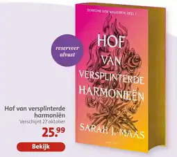 Bruna Sarah J. Maas Hof van versplinterde harmonieën aanbieding