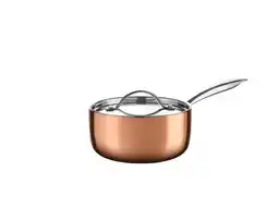Lidl SILVERCREST RVS steelpan met koperlaag, Ø16 cm aanbieding