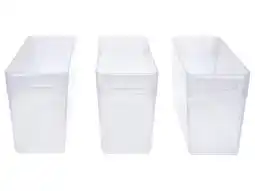 Lidl SILVERCREST Koelkastorganizer zonder deksel, 3-delige set, 3,4 L aanbieding