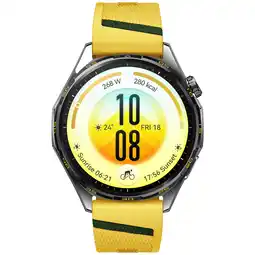 MediaMarkt Huawei Watch Gt7 46mm Smartwatch Yellow Green aanbieding