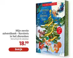 Bruna Mijn eerste adventboek - Kerstmis in het dierenbos aanbieding