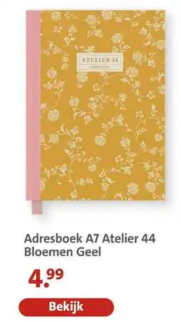 Bruna Atelier 44 Adresboek A7 aanbieding