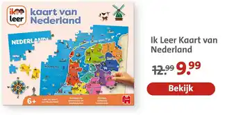 Ik Leer Kaart van Nederland