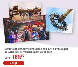 Bruna Attractie- & Vakantiepark Slagharen aanbieding