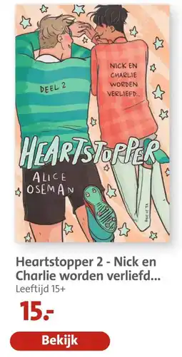 Bruna Heartstopper 2 - Nick en Charlie worden verliefd... aanbieding
