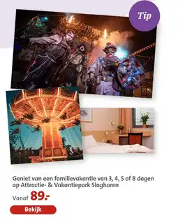 Bruna Attractie- & Vakantiepark Slagharen aanbieding