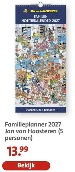 Jan van Haasteren Familie-notitiekalender 2027