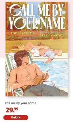Bruna Call me by your name aanbieding