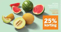Albert Heijn AH Galia meloen of mini watermeloen Los aanbieding
