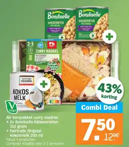 Albert Heijn AH Verspakket curry madras aanbieding
