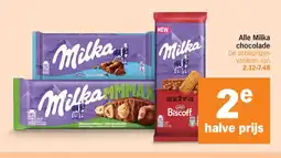 Albert Heijn Alle Milka chocolade aanbieding