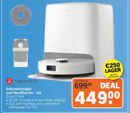 Albert Heijn Roborock Robotstofzuiger met dweifunctie - wit Qrevo 2 ProX aanbieding