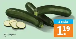 Albert Heijn AH Courgette Los aanbieding